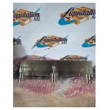 $49 Silver Vanity lights.