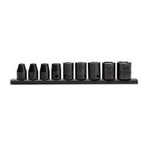 $27 3/8 in. Drive Standard SAE Impact Socket Set (