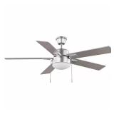 $77 52 in. Corwin Indoor/Outdoor Silver LED Ceilin