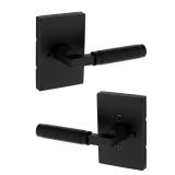 $44 Prava Matte Black Bed/Bath Reversible Door Han