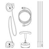 $34 In-Wall Cable Concealer Power Grommet Kit for