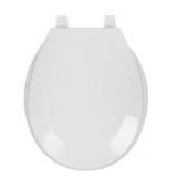 $14 Project Source Plastic White Round Toilet Seat