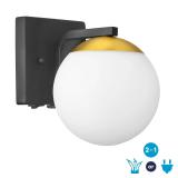 $60 Origin 21 Golani 7.5-in W 1-Light Matte Black