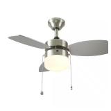 $45 Hampton Bay Triplicity 30 in. Indoor Brushed N