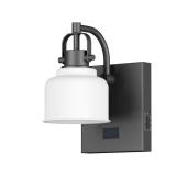 $50 Rockhill 1-Light LED Wall Sconce Light Matte B