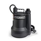 $63 Everbilt 1/6 HP Plastic Submersible Utility Pu