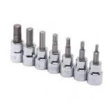 Husky 3/8 in. Drive Metric Hex Bit Socket Set (7-P
