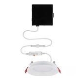 $30 Slim Baffle Integrated LED 4 in Round Adj Colo