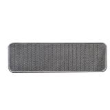 $25 Tenex Gray Indoor Geometric Stair Tread Rug