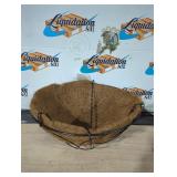 Metal Hanging Basket With Coconut Liner Material 1