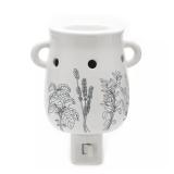 Sonoma Goods For Life  White Floral Outlet Wax Mel