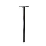 Pacifica In-Ground Steel Mailbox Post Black