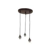 Style Selections 3-Light French Bronze Transitiona