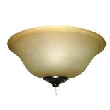 Harbor Breeze 2-light Black/bronze Incandescent Ce