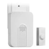 Wireless Plug-In Doorbell Kit with White Insert an