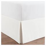 Simply Essential Microfiber King Tailored Bed Skir