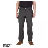 Men's 34 in. x 34 in. Gray Cotton/Polyester Work P