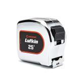 Lufkin 1-1/8 in. x 25 ft. Chrome Case Yellow Clad
