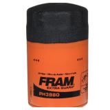 FRAM PH3980 Oil Filter: Silicone Anti-Drain Back V