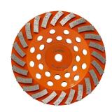 RIDGID 7 in. 24-Segment Turbo Cup Grinding Wheel P