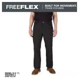 Men's 30 in. x 30 in. Black FREEFLEX Tech Work Pan