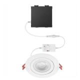 Elite Series 4 in. LED DuoBright, 3-Level Lumen Se