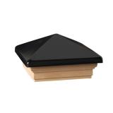Deckorators 4-in x 4-in Victoria High Point Black