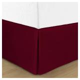 Swift Home Easy Fit Pleated Bedskirt