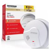 Hardwired and 10-Year Battery Backup Smoke Detecto