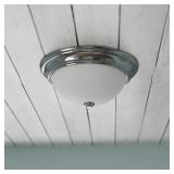 Project Source 2-Light 13-in Brushed Nickel Led, F
