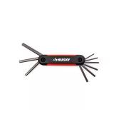 Husky Folding Hex Key Set, SAE (9-Piece)