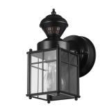 allen + roth Creekridge 1-Light 10.83-in H Matte B
