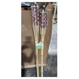 Tiki torches 2pack
