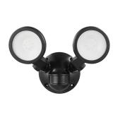 Defiant 180  Black Motion Sensing Security Light W