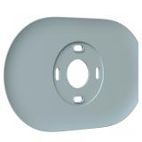 Google Nest Thermostat Trim Kit in Fog