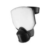 70-Watt 7000 Lumen 240  Black Motion Sensing Integ