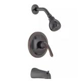 Builders Single-Handle 1-Spray Tub and Shower Fauc
