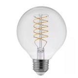 60W G25 Dimmable Filament LED Bulb (2-Pack)