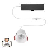 3 in. White Interchangeable Trim LED Integrated Tr