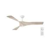 Blair 52 in. Indoor/Outdoor White Ceiling Fan with