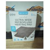 $79 PureRelief XXL Ultra-Wide Microplush Heating P
