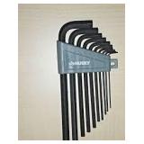 $10 HUSKY HEX KEY WRENCH SET METRIC 10 PIECE LONG