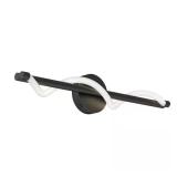 $76 Neon 27 in. 5CCT 1-Light Matte Black Integrate