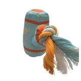 $9 Woof Oxford Plush Rope Watering Can Dog Toy