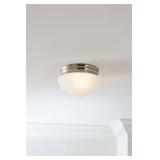 $1 Project Source 1-Light 7.48-in Brushed Nickel F