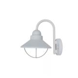 $45 Coastal Mystic 1-Light White Outdoor Wall Lant