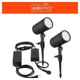 $99 Smart Black RGBw Hardwired Integrated LED Outd