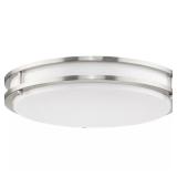 Abide Collection 5-CCT 14 in. Brushed Nickel Conte