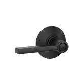 $42 Schlage Latitude Matte Black Bed and Bath Leve