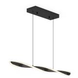 $149 Finley Linear 30-Watt 1 Light Black Modern 3